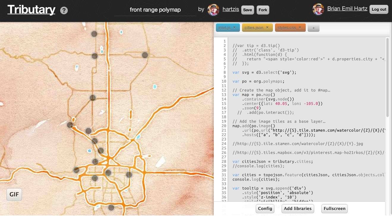 CMPD2012 - tributary.io - Map inlet